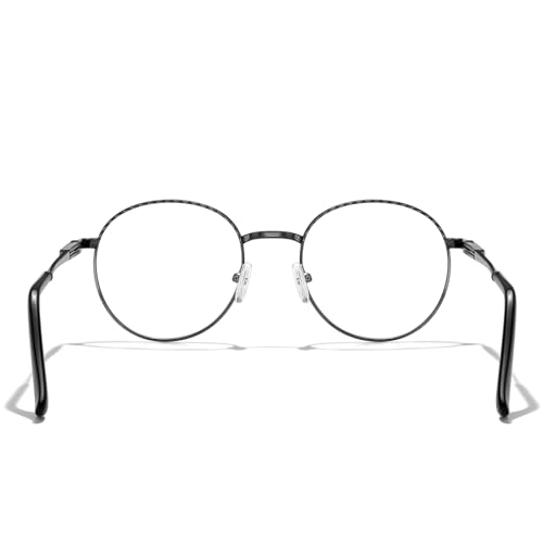 Image of Round Reading Glasses for Women Fashionable Design Reader Computer Glasses And Spring Hinges