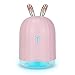 Produktbild LNHYX 220 Ml Mini Usb Ultraschall Luftbefeuchter Mit 7 Farbwechsel Led Nachtlicht Lampe Nebelhersteller Luftverteiler Für Home Office