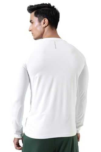 Image of FUAARK Men's Full Sleeves Gym Slim Fit T-Shirt