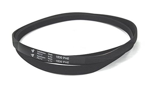 Optibelt-RB - Antriebsriemen für Wäschetrockner 1830 PHE, geriffelt, 1830 mm, für AEG, Corberó, Electrolux, Zanussi, Ariston, Indesit, Scholtes uvm.