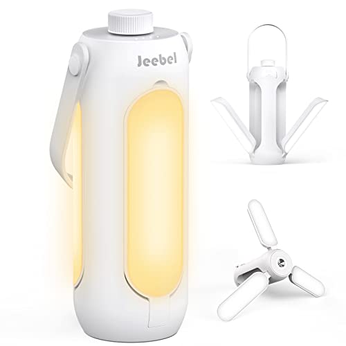 LED Campinglampe Mit Akku – 300 Lumen, Wasserdicht, Stufenlos Dimmbar Für Zelt & Notfall
