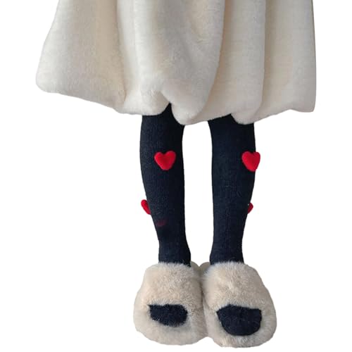Leggings térmicos para niños y medias elásticas de nailon invernales