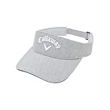[キャロウェイ] メンズ 継続定番 サンバイザー BASIC VISOR JM/帽子 ゴルフ 25SS_1021_グレー FR