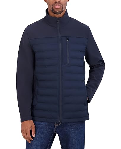 Nautica Men's Tech Shell Hybrid Jacket