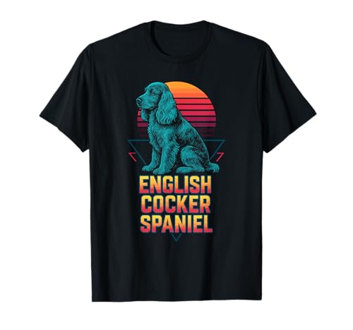 Retro English Cocker Spaniel T-Shirt