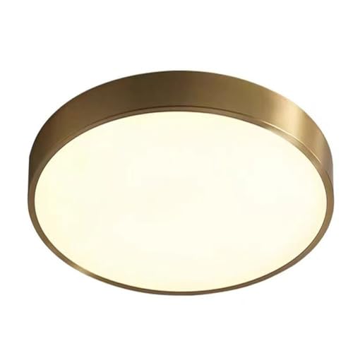 Plafonnier moderne rond LED dimmable 50cm pour luminaire chic de salon