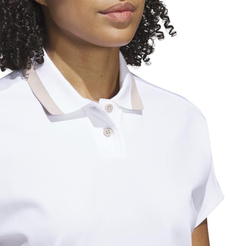 Adidas Women's Go-to Polo Shirt, White, Medium - image 3