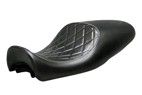 Amazon | XSR125 黒皮 カスタムシート シングル/ブラック RE46J XSR155