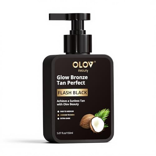 Olov Beauty Self Tanning Lotion -Self Tanner with Shea Butter