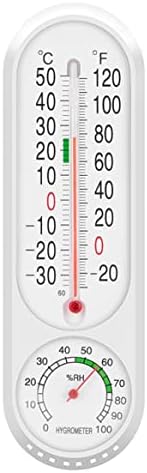 Waterproof Max Min Thermometer Greenhouse Garden Outdoor Indoor to Measure Room Temperature in the Home Office Garden or Greenhouse,Wall Classic Thermometer Indoor Outside Temperature Gauge-230mm