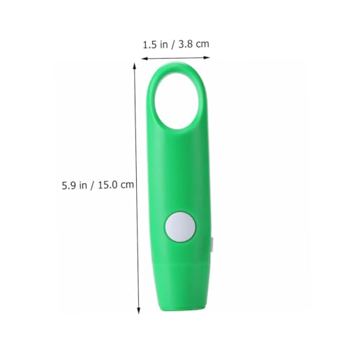 Silbato electrónico deportivo plástico Verde miniatura 2