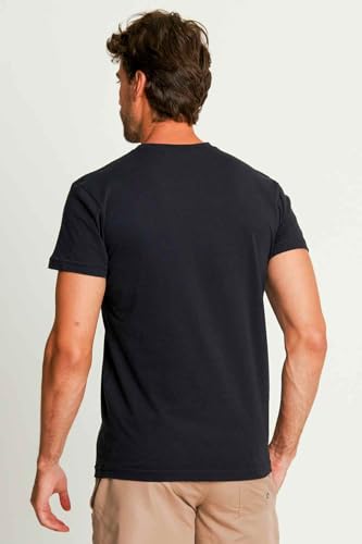 Men's T-Shirt Pack of 3 – Cotton Crew Neck Short Sleeve Tees – Soft Breathable Basic T-Shirts for Everyday Wear3