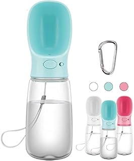 COTOP Portable Dog Water Bottle, 350/550ml Dog Walking Travel Bottle Puppy Water Leak Proof Drinking Dispenser Food Grade Dog Hot Water Drink Bottle, Pet Outdoor Drinking Cup Dog Gift