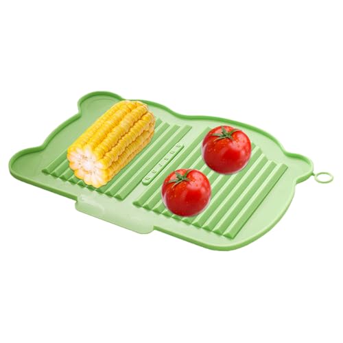 食器乾燥マット - キッチンカウンター排水パッド - 耐熱 水切り トレー ボウル 鍋 フライパン 野菜 果物 食器用