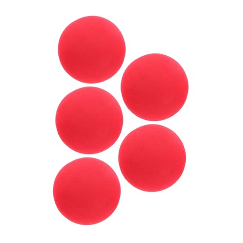 Happyyami Eva Sponge Baseballs 5pcs Soft Training Balls for Boys and Girls for Indoor/Outdoor Play Birthday Parties