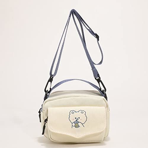 Japanese High School Girls Small Bag Women Handbags and Purses Canvas Itabag Women Crosssbody Bags2