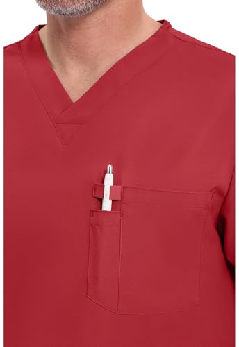 Image of Dickies EDS Essentials Men Scrubs Top Tuckable V-Neck DK635