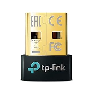 TP-Link UB500 Adaptador Bluetooth 5.0 USB, Tamaño Mini para Ordenador, Portatil, Auriculares, Altavoz, Teclado, Compatible con Windows 11/10/8.1/7, Multicolor