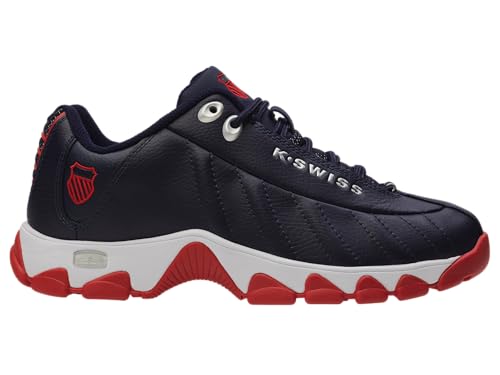 K-Swiss Mens ST329 CMF Sneaker Wide Tennis Walking Shoes Leather Upper | Court Inspired Tennis Heritage Comfort Soft Cushioning Arch Support Wide Feet Fit Chunky Silhouette Classic Style. product thumbnail 20