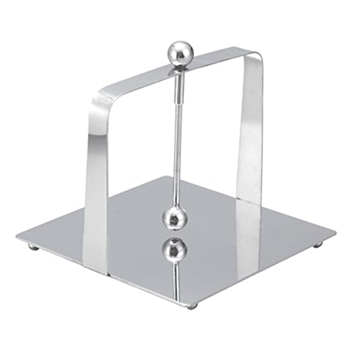 Servilletero de acero inoxidable con bola de presión para uso en interiores y exteriores, servilletero de acero inoxidable