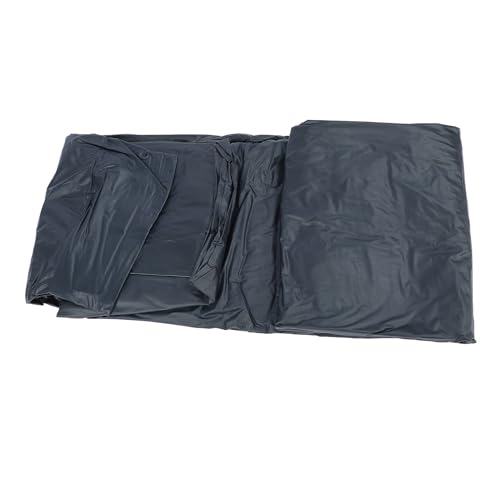 HELEVIA Cubierta de Invierno para Piscina sobre el Suelo, Cubierta Redonda para Piscina con Cable de Núcleo de Acero y Revestimiento de LDPE para Resistencia Al Frío, Diseño (B)