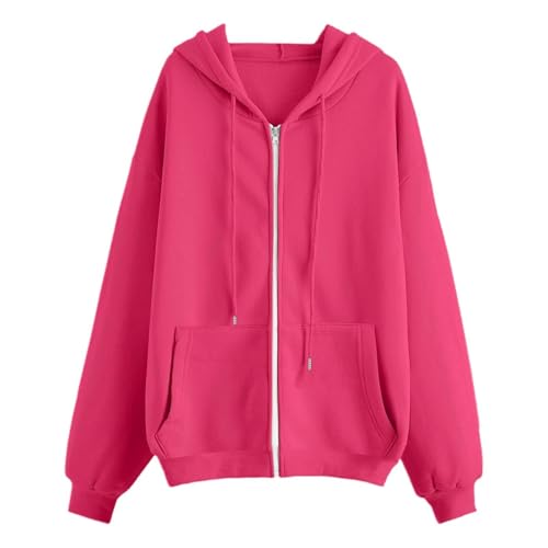 Kids Girls Thickened Hooded Jackets Zip Up Long Sleeve Solid Color Thickened Cardigan Fall Cozy Warmth Coats Pockets2