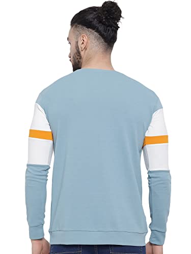 Image of Yuvraah Men Color Block T Shirt