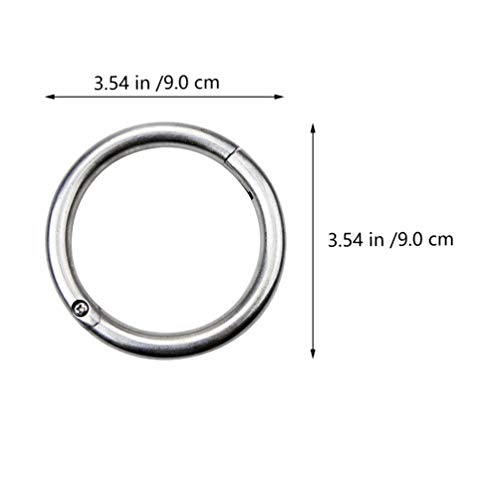 VILLCASE Touro Vaca Gado Anel de Nariz de Aço Inoxidável Ferramenta Veterinária Animal de Fazenda pa