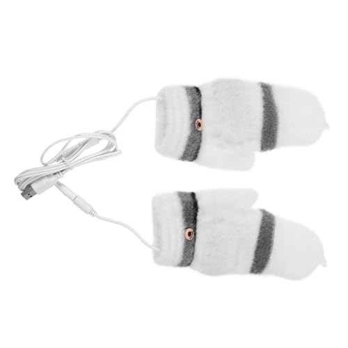 Guantes calefactores de felpa Beavorty con doble calentamiento para invierno