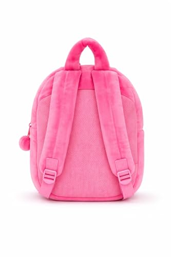 Image of Cartoon Plush Kids School Bag 2-6 Years | Soft Toy Backpack for Boys & Girls | Toddler Nursery Preschool Bag | Lightweight Adjustable Straps