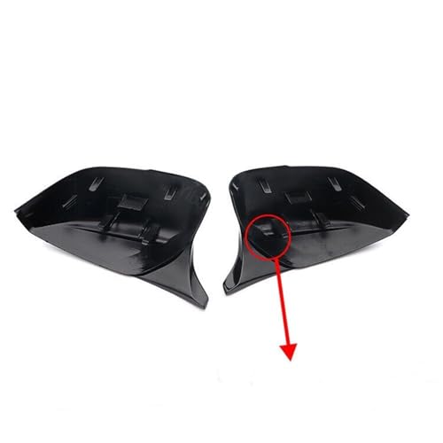 Couverture rétroviseur voiture anti-UV look carbone pour Q50 Q60
