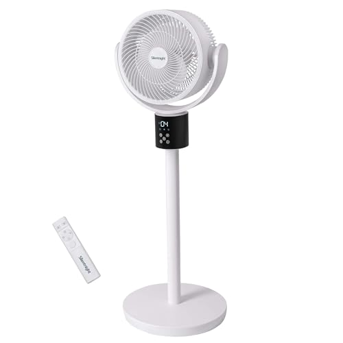 Silentnight Airmax Pro360 Pedestal Fan with Remote Control...