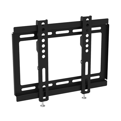 TD Systems P20X25F22 - Soporte de TV Pared Fijo de bajo Perfil para Pantallas de 14 a 43 Pulgadas. VESA máximo de 400 x 400 mm