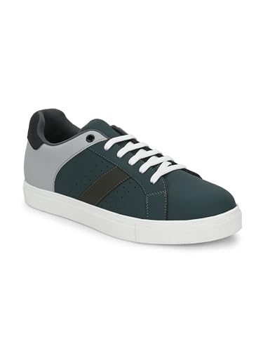 Image of Centrino Women's Casual Shoes | Colorblock Sneakers with Ultra Soft Cushion Lace-Up Shoes All-Day Comfort | Trendy & Lightweight Design | Low Top Flat Sole (7604)