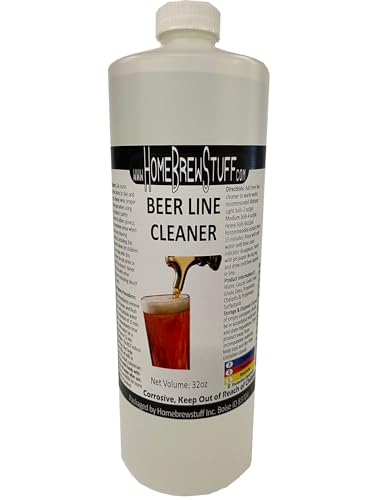 TAPCRAFT - Concentrated Draft Keg Beer Line Cleaner Solution - Commercial/Industrial Grade Beverage Line Cleaner Solution