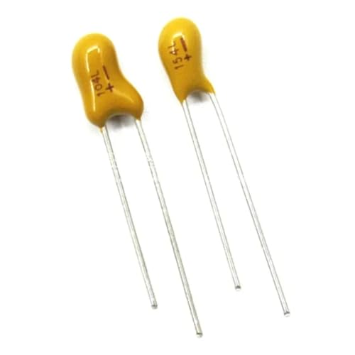 Condensateur au tantale 50V22uF à haute stabilité pour filtrage audio