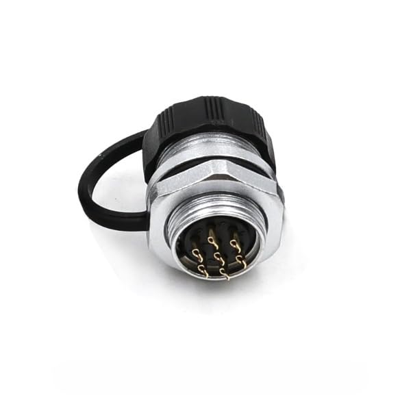 WF16 Series 7pin Male Plug and Female Jack Connector TI+ZM Circular Waterproof Connector