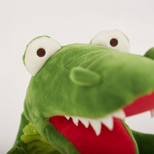 SIGIKID 42756 Handspielpuppe Krokodil My Little Theatre Mädchen und Jungen Babyspielzeug empfohlen ab 1 Jahr grün, 15 x 17 x 24