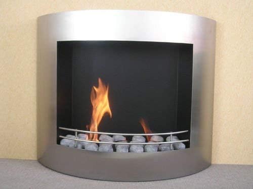 Bioethanol Gel Wall Fireplace London Edelstahl
