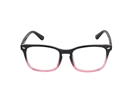 Image of CREEK Blue Light Blocking Glasses Gaming Filter Square Eyeglasses for Eye Protection Men Women, Computer /Tablet /Laptop /Mobile /TV, Anti-blue & Anti eyestrain with Testing Kit