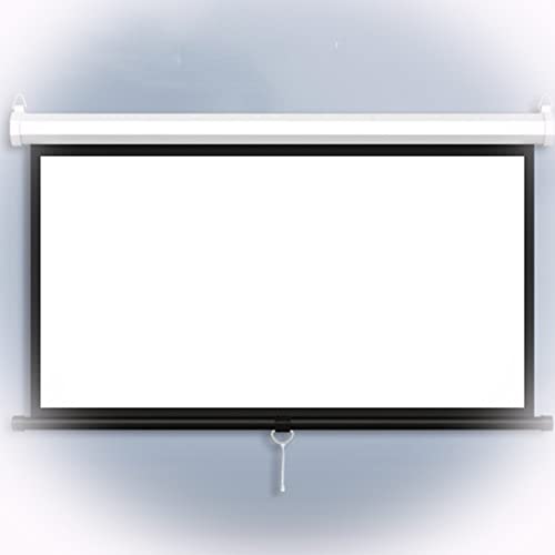 Pantalla manual de proyección 60" 16:9 con bloqueo automático