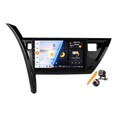 Autoradio Android 15.0 pour Corolla Auris 2013-2016 avec GPS 10'' et Carplay Y700s