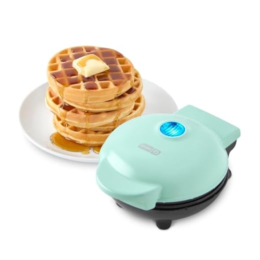 DASH Mini Waffle Maker - Aqua