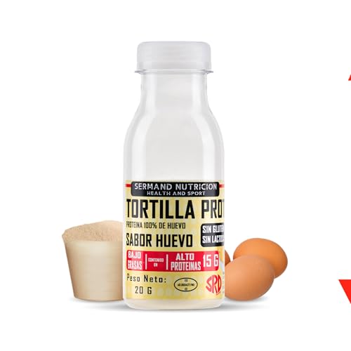 Tortilla Express de Huevo en Polvo Sabor Natural | Pack de 11 | Huevo Deshidratado Pasteurizado | Sin Gluten ni Lactosa | Fácil y Rápida Preparación