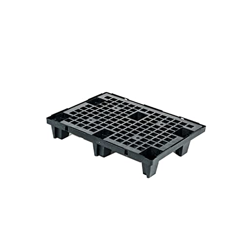 SemiPallet rinforzato 4piedi completabile con vari accessori (cintura perimetrale in PP, coperchio, etc)