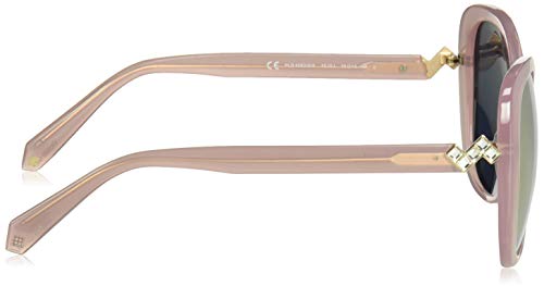 Polaroid Women's PLD4063/S/X Polarized Cat-Eye Sunglasses, Pink, 56 mm3