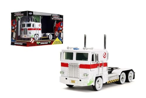 JADA TOYS 1/24 gXtH[}[ IveB}XvC S[XgoX^[YJ[ }bVAbv Transformers Optimus Prime Ghostbuster ~jJ[ [sAi]