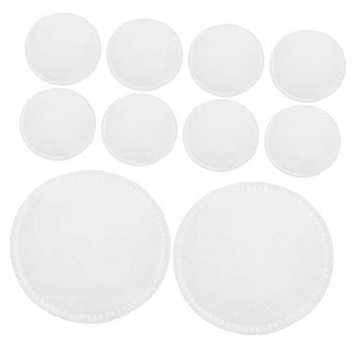 TOVINANNA Facial Cotton Pads 60pcs Round Makeup Removal Towels Gentle Absorbent Reusable Perfect for Nail Art Makeup and Skin Care