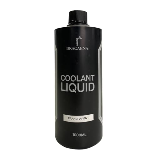 Dracaena.io 33.8oz/ 1000ml PC Cooling Fluid, Colored Liquid, New Formula Premixed Solution for Computer Cooling Systems (Transparent)