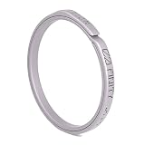 0-FINITY® Titan Schlüsselanhänger Titan, Schlüsselbund, für Karabiner, Autoschlüssel, Organizer, EDC Ausrüstung, Zubehör, Schlüsselanhänger (Grau)